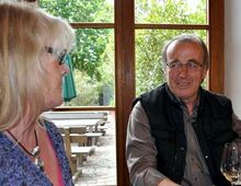 Werner Knipser im Gespräch mit Rita Steinmetz