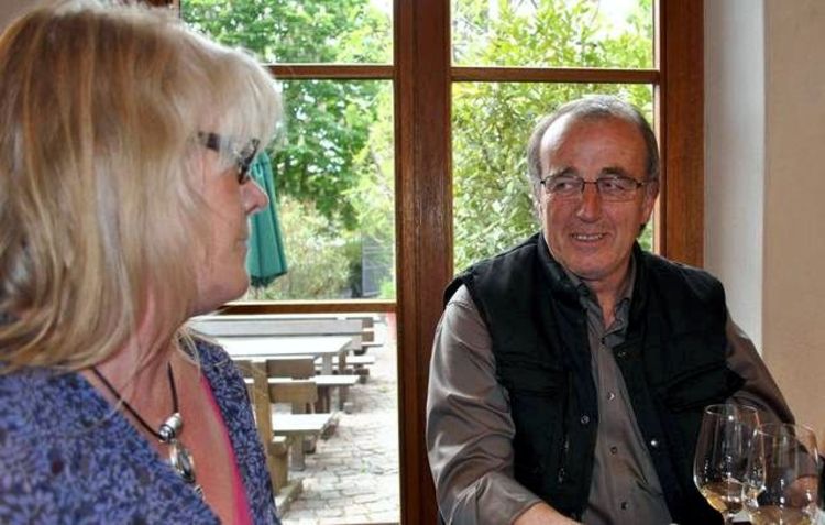 Werner Knipser im Gespräch mit Rita Steinmetz