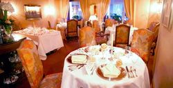 Innenraum des Restaurants "Zur Krone"